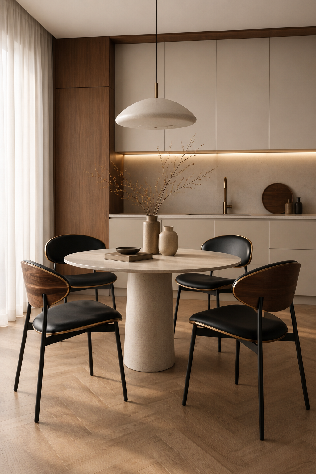 Velvet Edge Chair