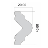 Profil Decorativ Polimer CHP2040