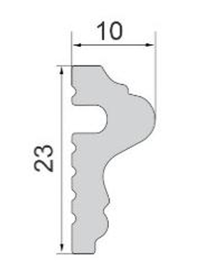 Profil Decorativ Polimer CHB2310