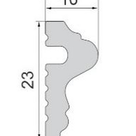 Profil Decorativ Polimer CHB2310