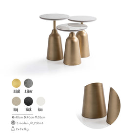 Set Măsuțe de Cafea Aera Curve
